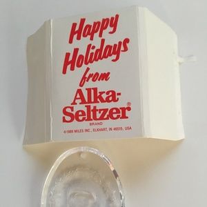FREE BUNDLE GIFT == Advertising - Christmas Ornament - Alka Seltzer